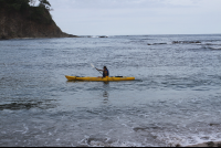 solo kayak chora island 
 - Costa Rica