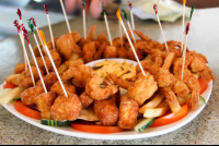 Shrimp Assortment At Playa Carmen Restaurant
 - Costa Rica