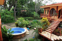 hotel domilocos couryard 
 - Costa Rica