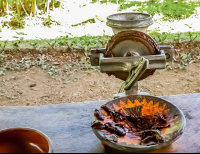 Cacao Grinder Finca Kobo Chocolate Tour
 - Costa Rica