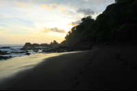 backyard hotel hermoas sunset 
 - Costa Rica