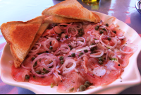 mopri tuna carpaccio 
 - Costa Rica