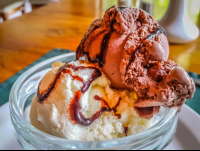 Vanilla And Chocolate Ice Cream Scoops
 - Costa Rica