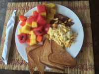 americano breakfast plate
 - Costa Rica