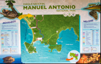 Manuel Antonio National Park Tour Map
 - Costa Rica