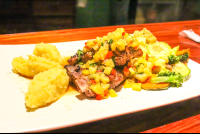 Ribs With Fruit Salad
 - Costa Rica