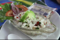 fresh ceviche soda colochos 
 - Costa Rica