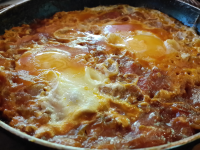 Shakshuka Feast Eggs Olam Restaurant Santa Teresa Extra
 - Costa Rica