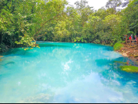 Blue Lagoon View From The Water Side Taken With A Dji
 - Costa Rica