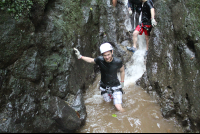 lost canyon rappel 
 - Costa Rica