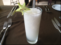 sour sop natural fruitdrink leyenda restaurant 
 - Costa Rica