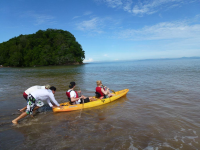 kayak jaco launching 
 - Costa Rica