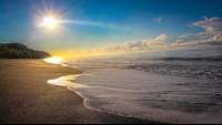 Playa Piro At Sunrise
 - Costa Rica