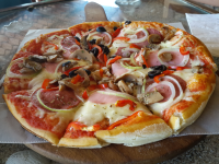 supreme pizza pizza pasta a go go samara 
 - Costa Rica