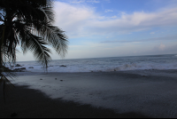 montezuma beach from restaurant 
 - Costa Rica