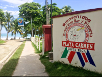 Bar Restaurant Pizzeria Playa Carmen Sign
 - Costa Rica