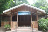 dining hall entrance 
 - Costa Rica