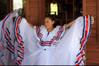 helaconia ranch traditional dance girl 
 - Costa Rica