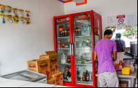 interior ice cream luna suave puerto jimenez costa rica 
 - Costa Rica