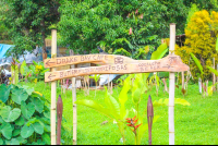 Drake Bay Cafe Town Sign
 - Costa Rica