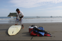 Preparing Sup Chora Island
 - Costa Rica