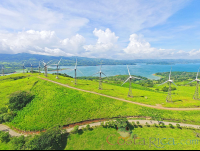 Wind Mills On The Hilltops Of Lake Arenal
 - Costa Rica