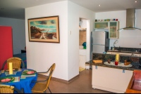 Dining table and kitchen view - Costa Rica