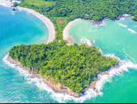 Manuel Antonio National Park Cathedral Point Looking North Aerial Views
 - Costa Rica