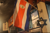 Zula Restaurant Santa Teresa Flag Davids Star
 - Costa Rica