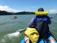 waves and caves en route 
 - Costa Rica