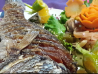 Whole Fish At Las Vegas Restaurant Sierpe
 - Costa Rica