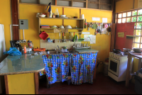 coconut hostel kitchen 
 - Costa Rica